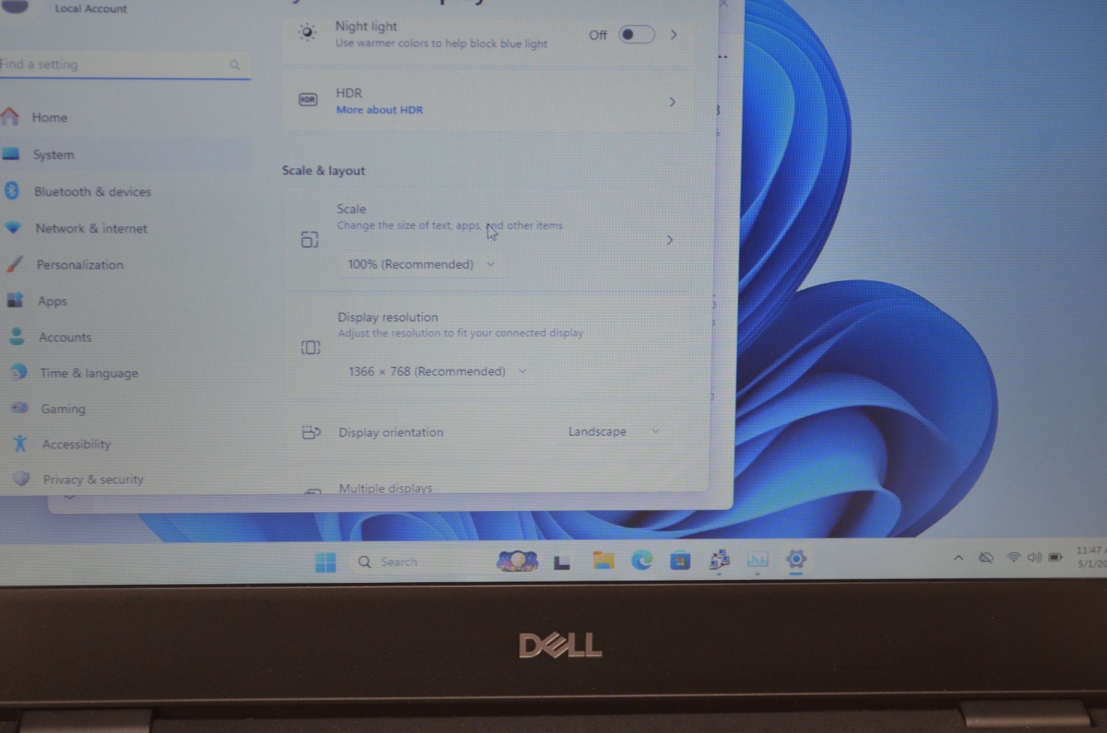 Dell Latitude 3400 14″ i5-8265U 1.6GHz 8GB RAM 256 M.2 Good Batt Win11 GRADE B