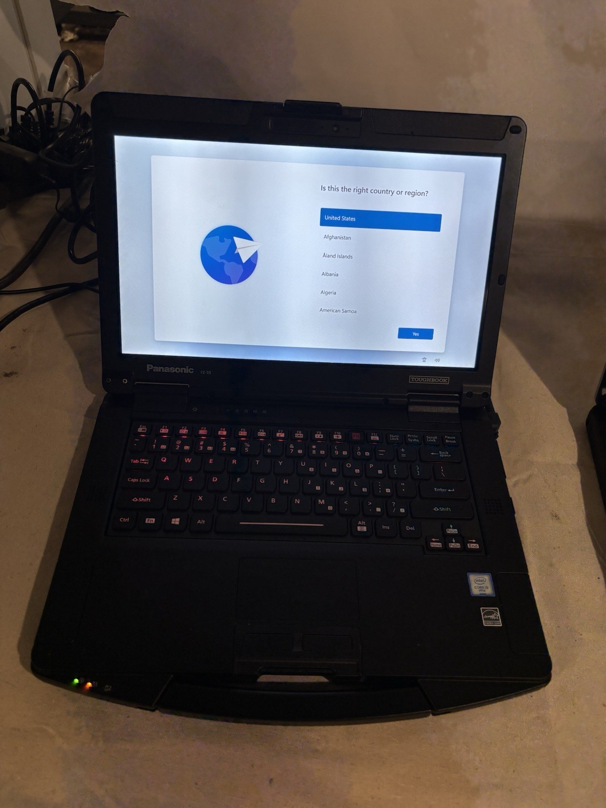 Panasonic Toughbook FZ-55 14″ Intel i5-8365U, 32GB DDR4. Win11Pro, Touch