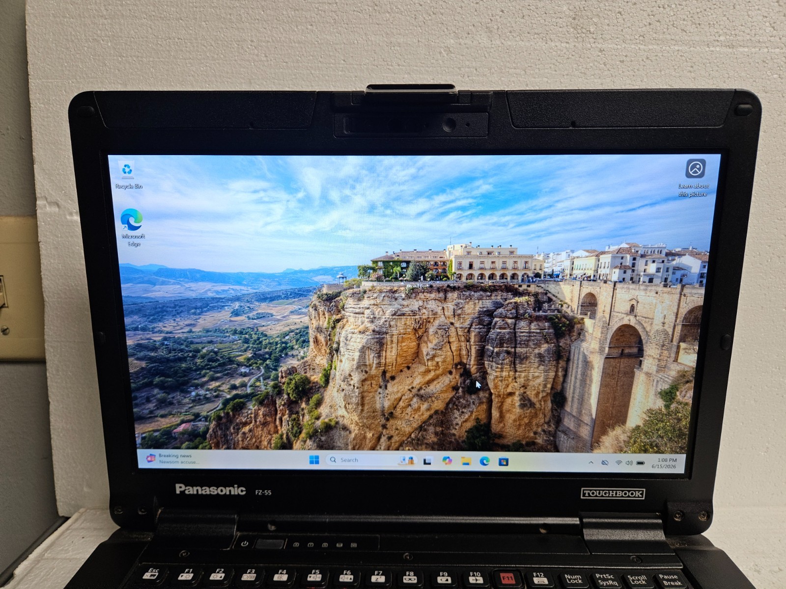 Panasonic FZ-55 Toughbook Laptop Intel Core i5-8365U 1.6GHz 16 GB RAM 2 TB SSD