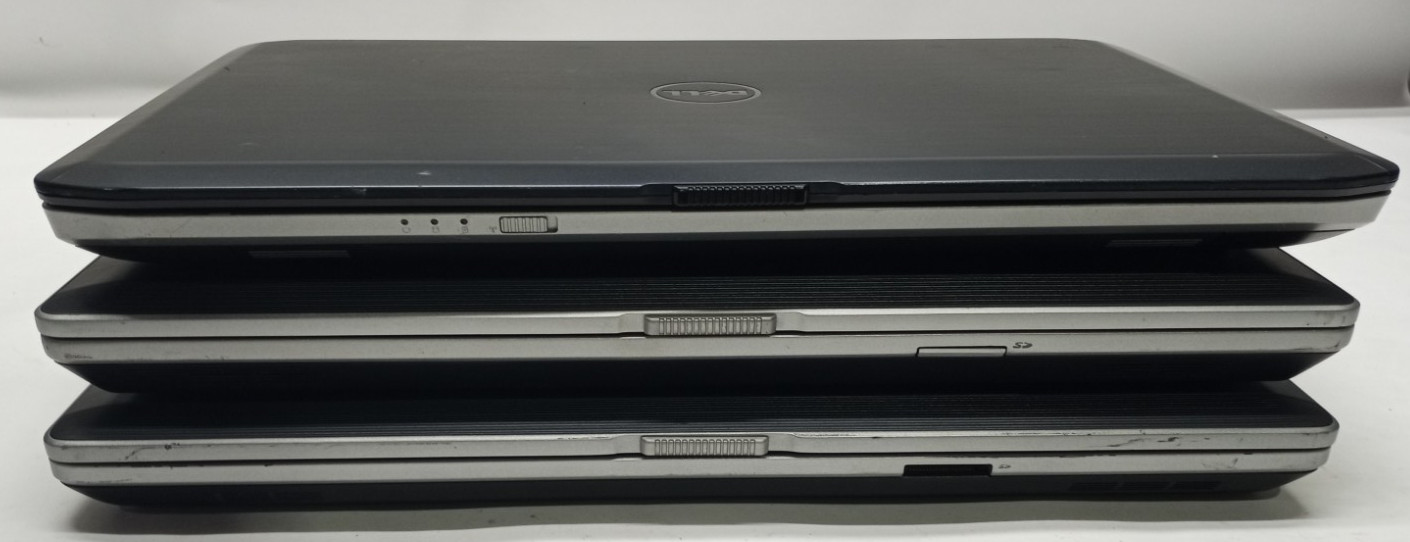 Lot(3) Dell Lat. E5530/E6520/E6530 i5&i7-2nd&3rd Gens 4GB RAM No HDD/Batt MC397*