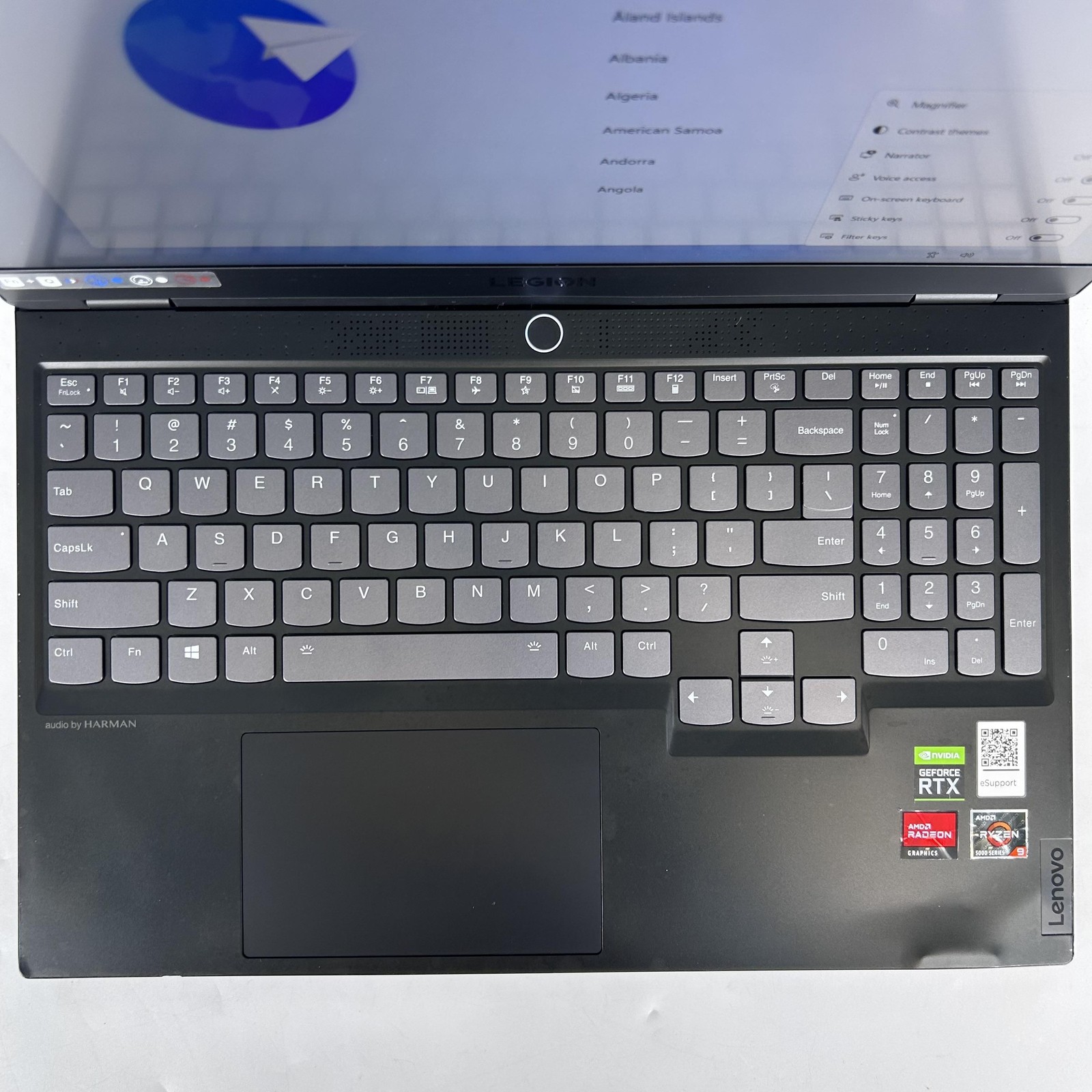 Lenovo Legion Slim 7 15.6 165Hz FHD 3.3 GHz Ryzen 9 5900HX 32GB 2TB SSD RTX 3060