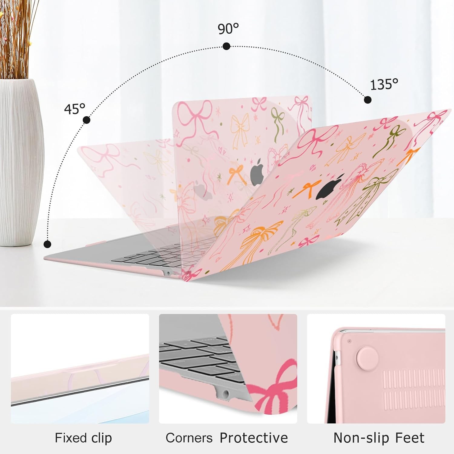 Compatible with MacBook Air 13 inch Case 2022 2021 2020 2019 2018 A2337 M1 A2179