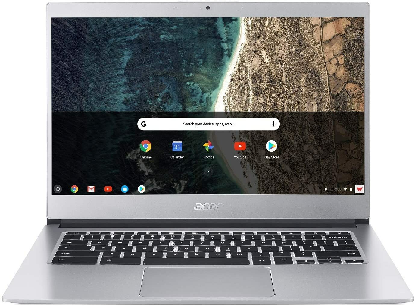 Acer Chromebook 514, CB514-1H-C0FF, Intel Celeron N3350, 14″ Full HD, 4GB 32GB