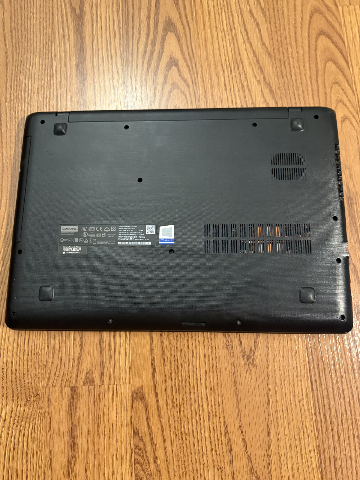 Lenovo IdeaPad 110-15ACL | AMD A6 | 15.6″ HD | 237GB Storage | Includes Charger