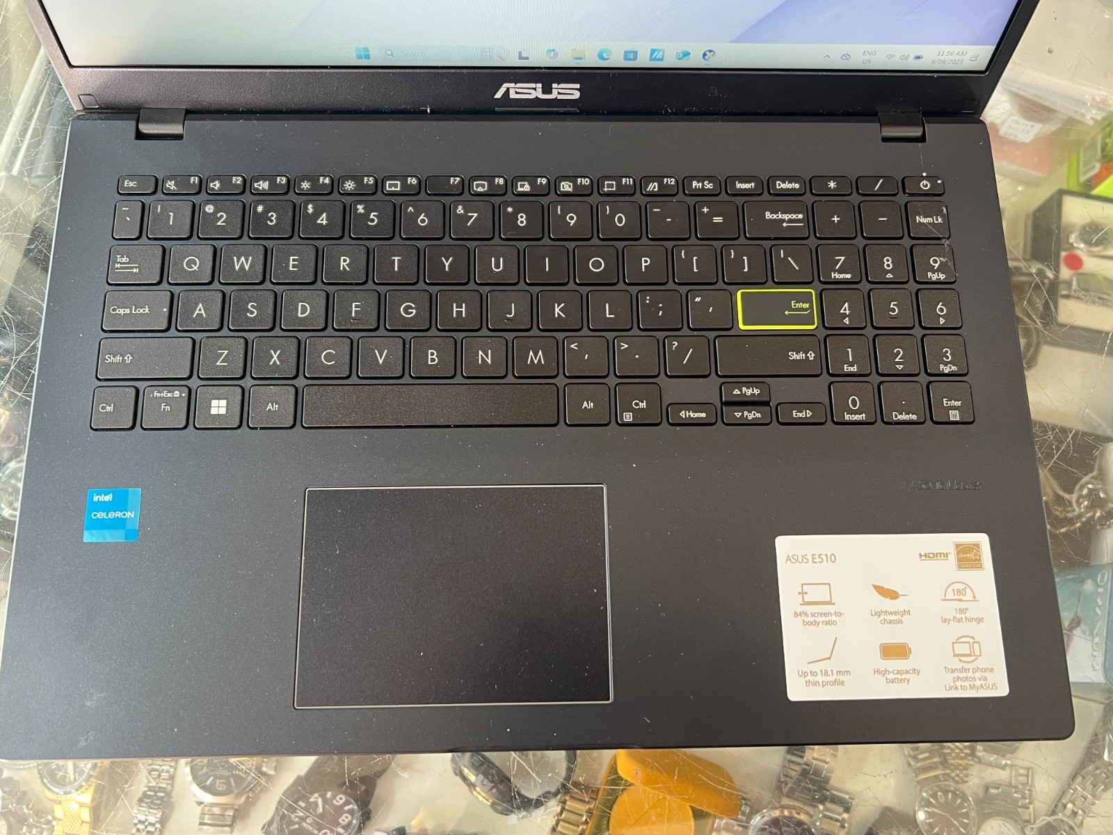ASUS VIVOBOOK GO 15 E510K WINDOWS 11 HOME 128GB SSD 4 GB RAM / 15.6″