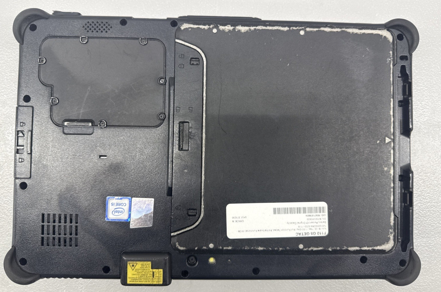 Lot of 5 Getac F110 G5 Rugged Tablet | Core i5-8265U | 8GB RAM | NO SSD | Touch