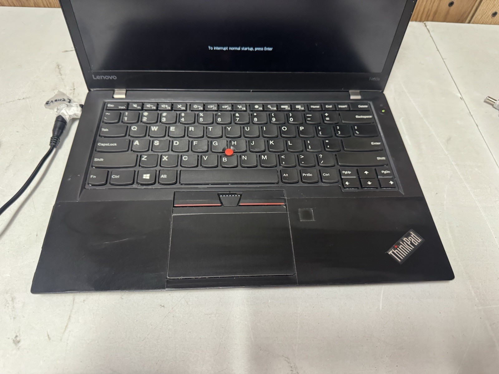 Lenovo ThinkPad T460s i5-6th 4GB No SSD Issues/Keypad/Screen Damage – AS-IS