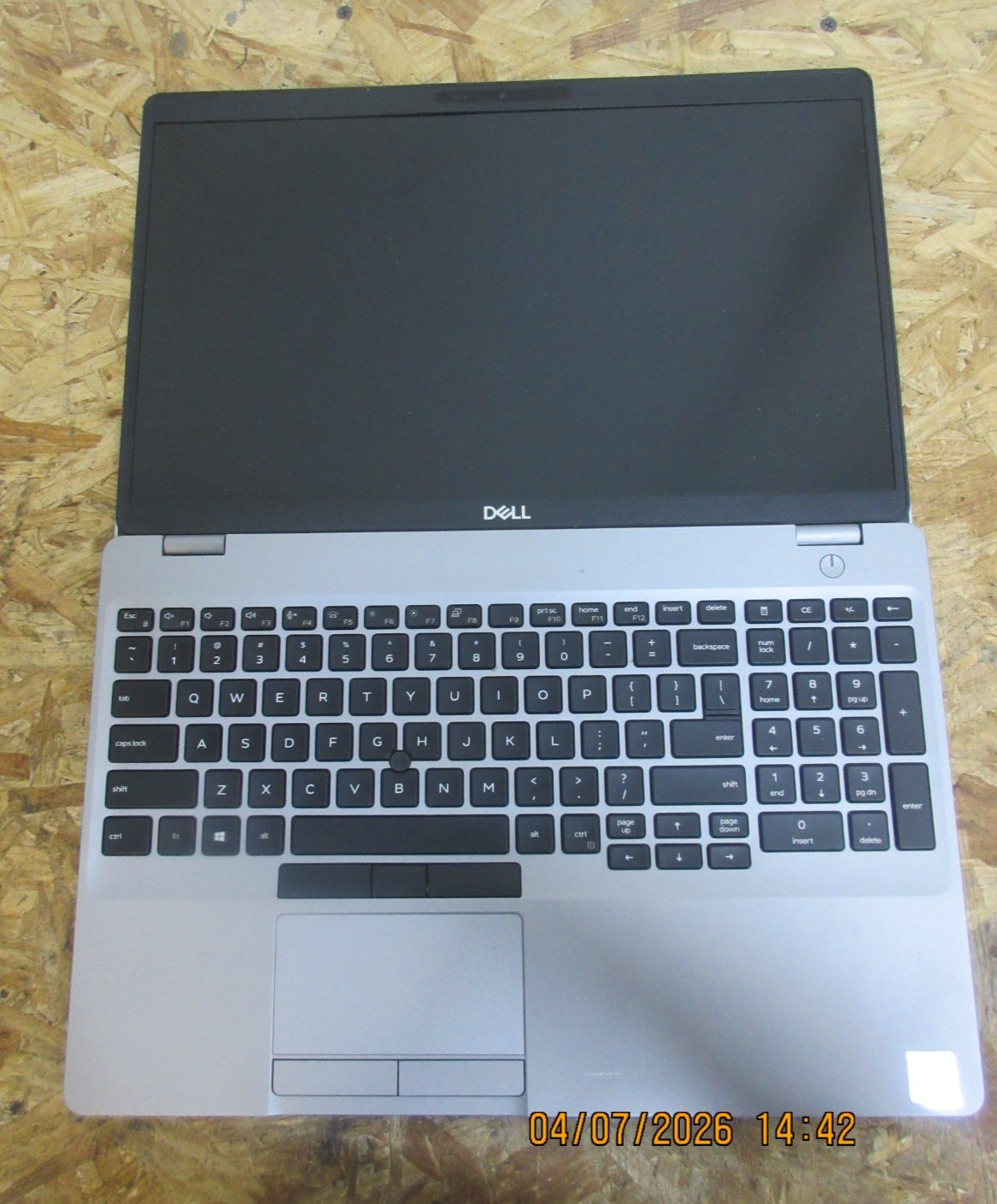 Dell Precision 3551 Laptop – i7-10750H @ 2.60GHz 8GB RAM 256GB SSD W11P.