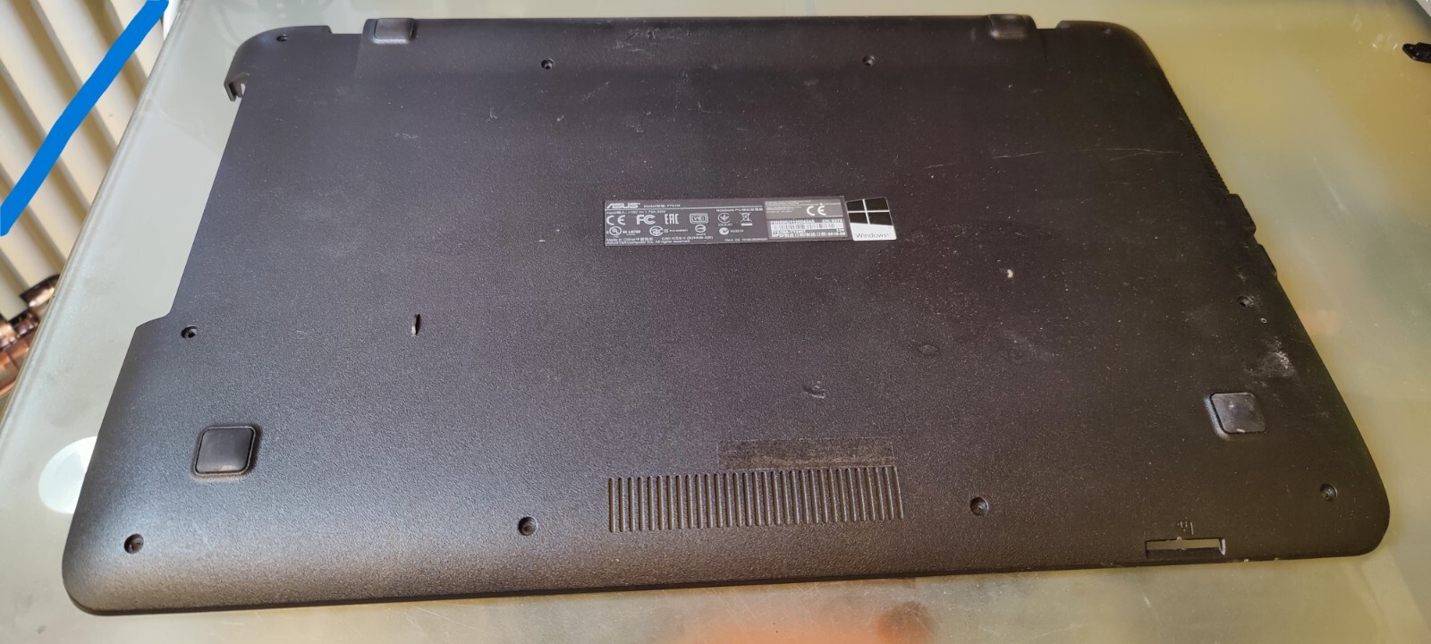 ASUS X751 K751 R752 F751 SCOCCA INFERIORE BOTTOM CASE 13NB0601AP02011