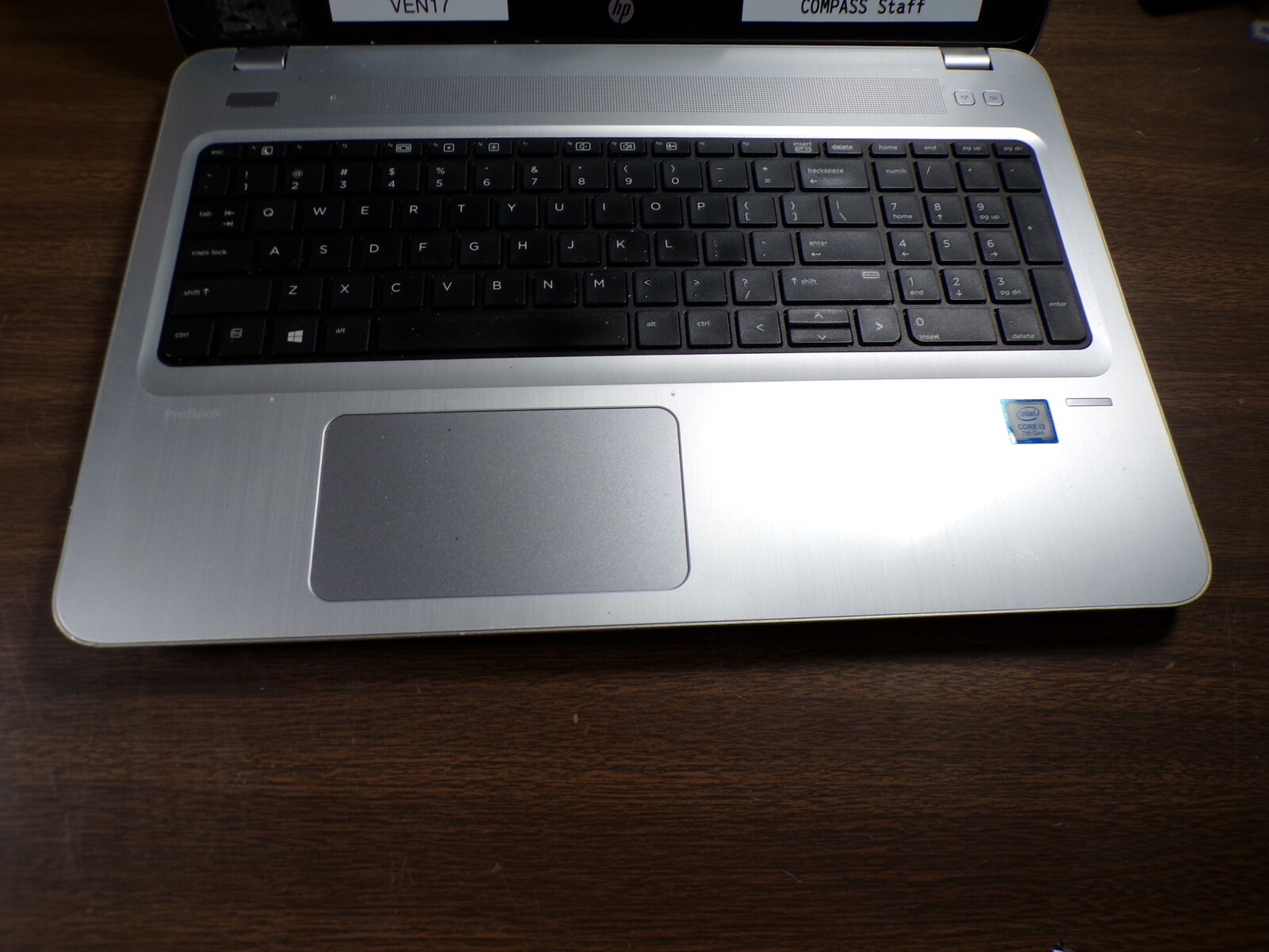 HP PROBOOK 450 G4 INTEL CORE i3-6006U 2.00GHZ 4GB RAM **BIOS L0CKED/ MISSING BAC