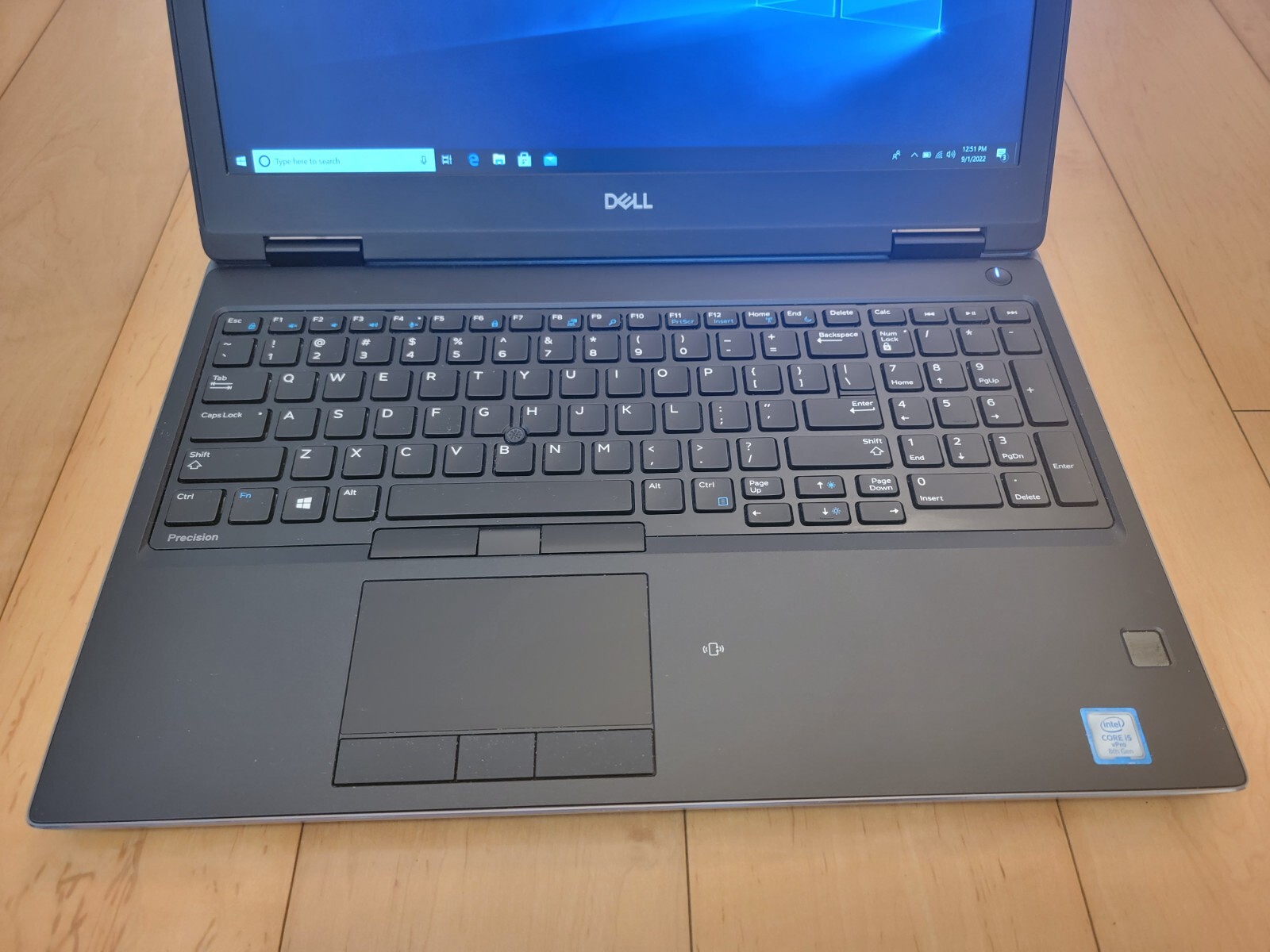 Dell Precision 7530 Core i5-8400H 2.5GH 32GB/512GB SSD Win10 Webcam Quadro P2000