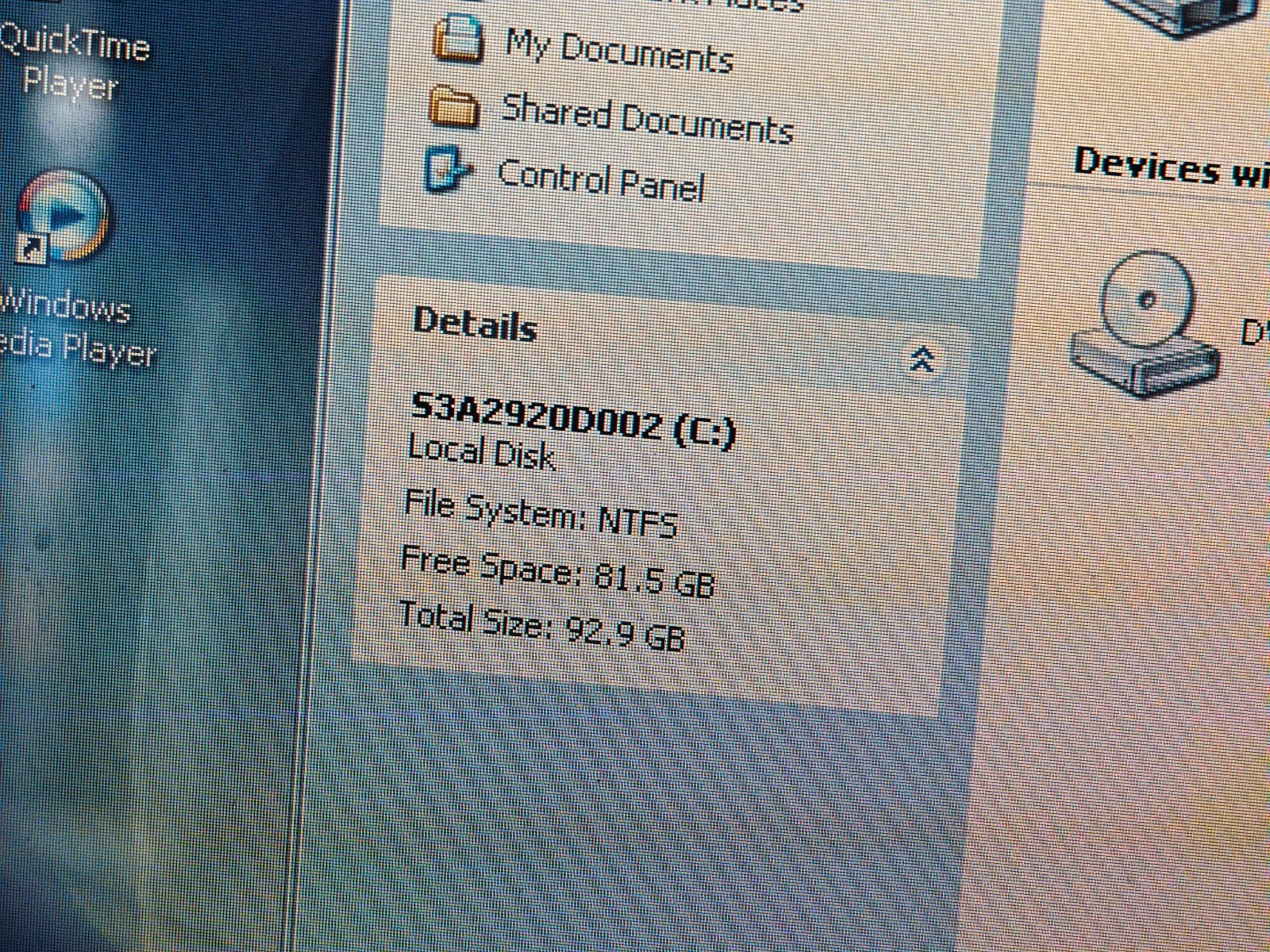 Toshiba Satellite m50-mx5 – 100GB HDD, 512MB RAM, Intel Pentium M, Win XP
