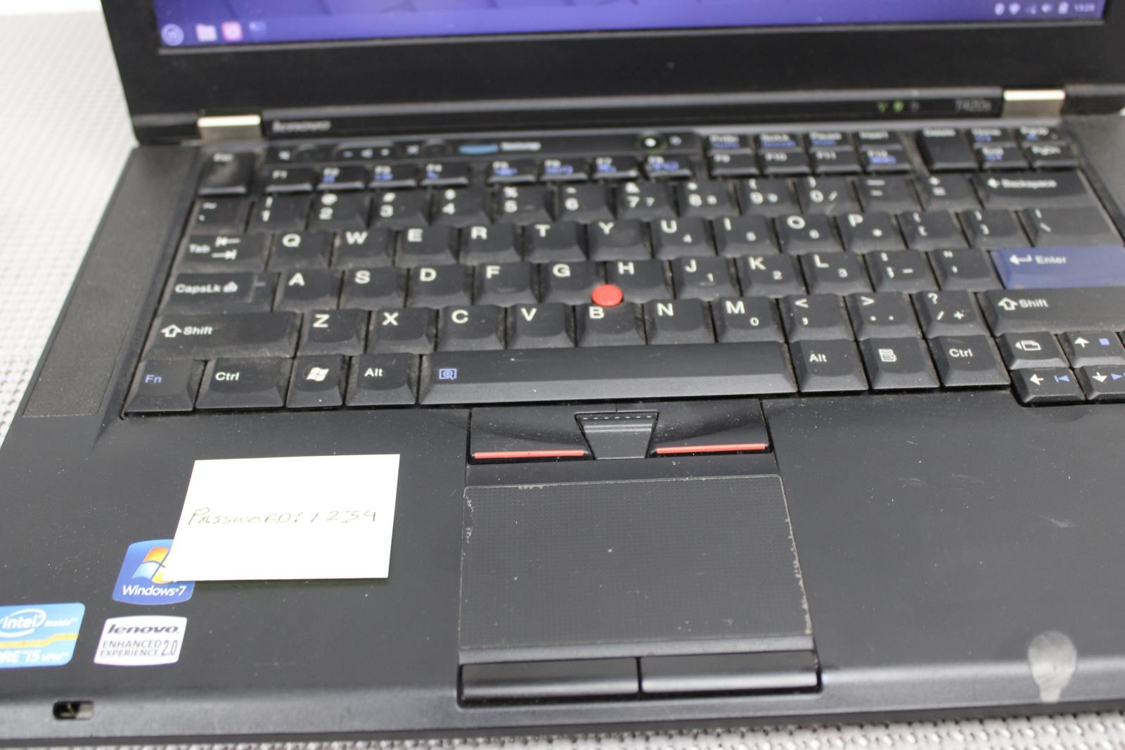 Lenovo Thinkpad T420S Intel Core i5-2520M @ 2.50 Ghz 8 GB