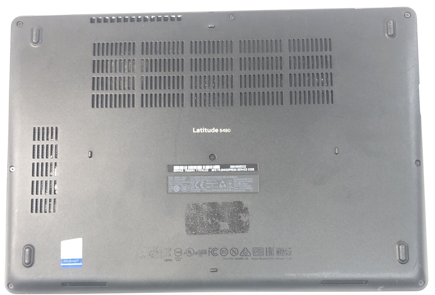 Dell Latitude 5490, Intel Core i7-8650U @1.90GHz, 16GB RAM No SSD/OS *Tested*