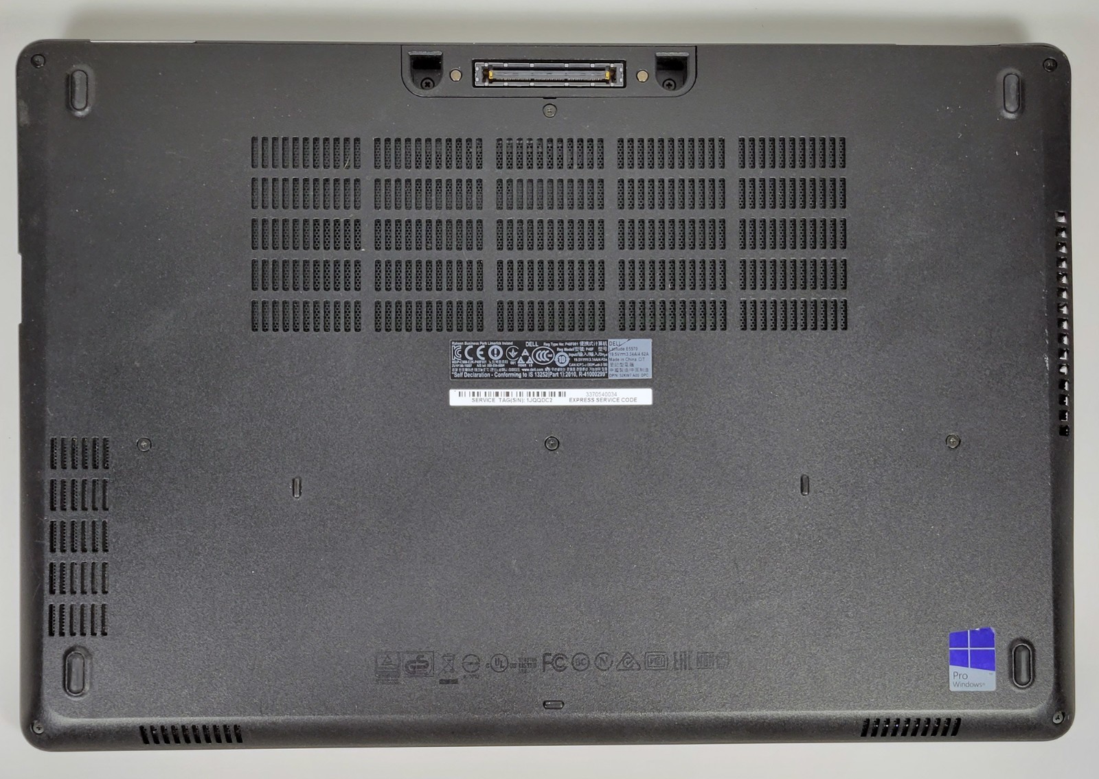 REPAIR ~ Dell Latitude E5570, 15.6″, i5-6200U, 2.4GHz, 8GB, 112GB W11 Pro