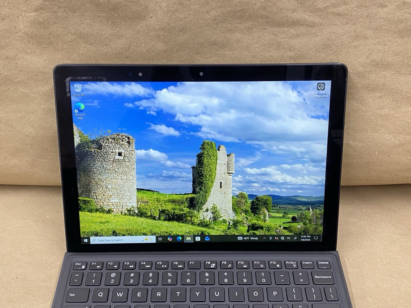 Dell Lat.5290 2in1 – 12″ FHD – Touch – i5-8350U – 8GB – 128GB – Win 10 – READ