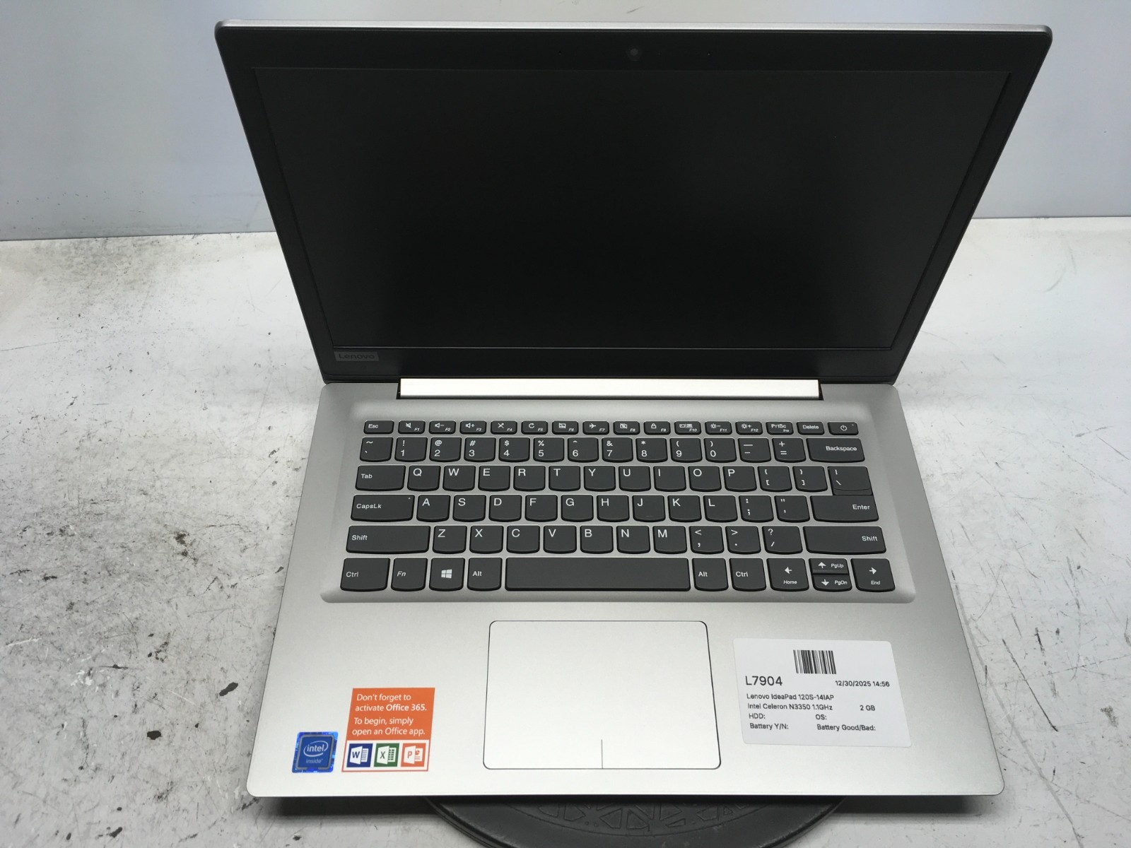 Lenovo IdeaPad 120S-14IAP Intel Celeron N3350 1.1GHz 2 GB NO HDD
