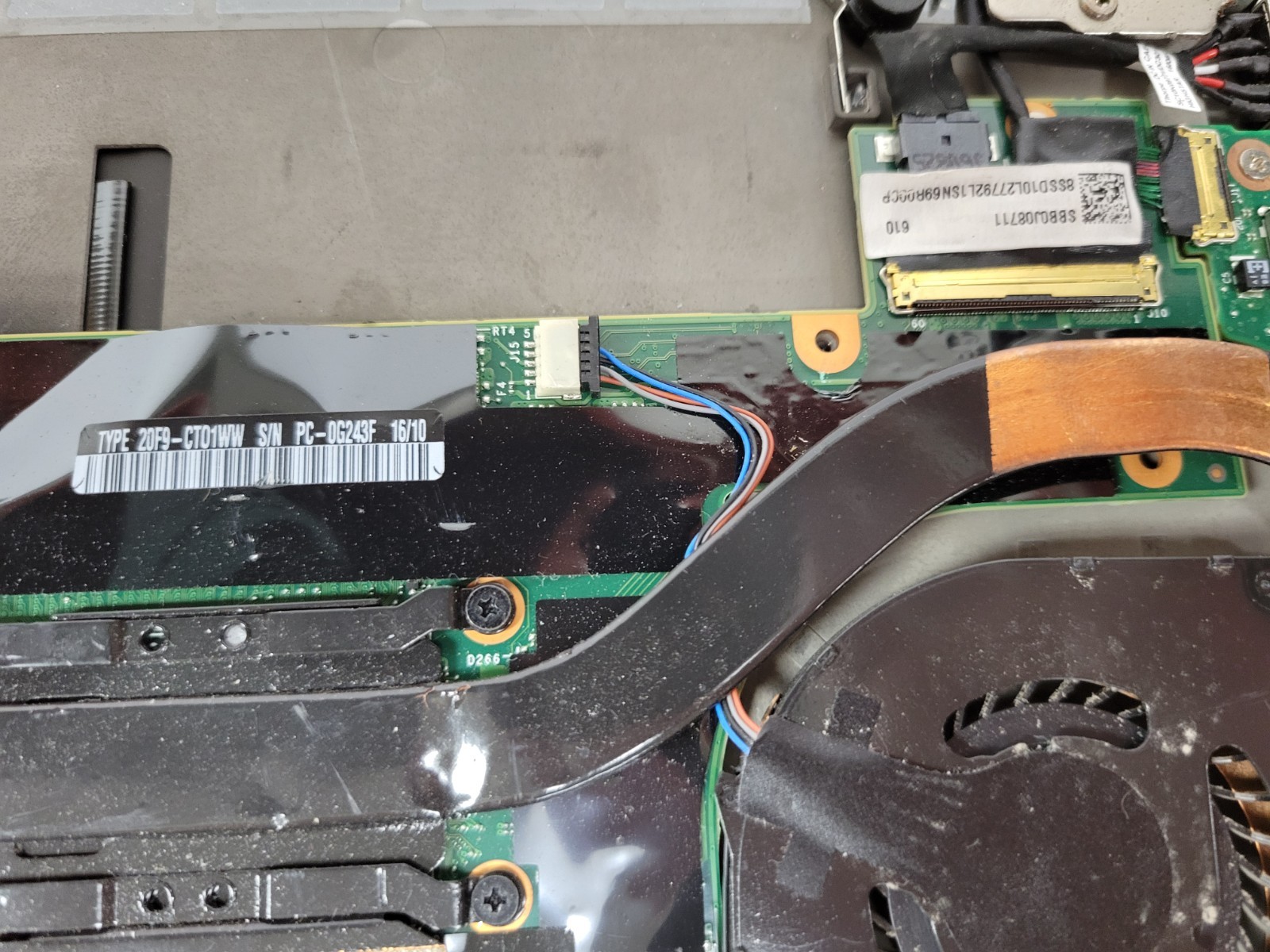 Lenovo ThinkPad T460S i5-6300U 4GB RAM *AS IS/BIOS* (NO SSD/OS/BATT) | LP513