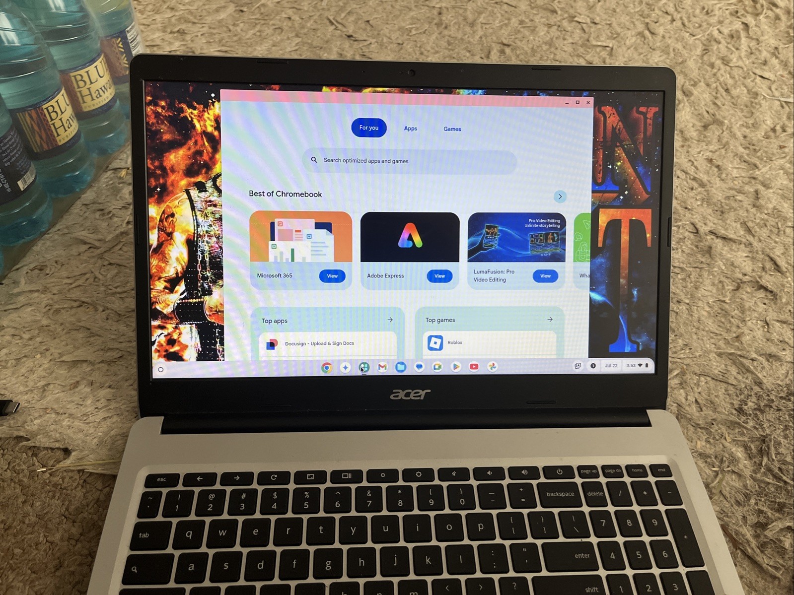 Acer Chromebook 15.6″ Full HD Display Laptop