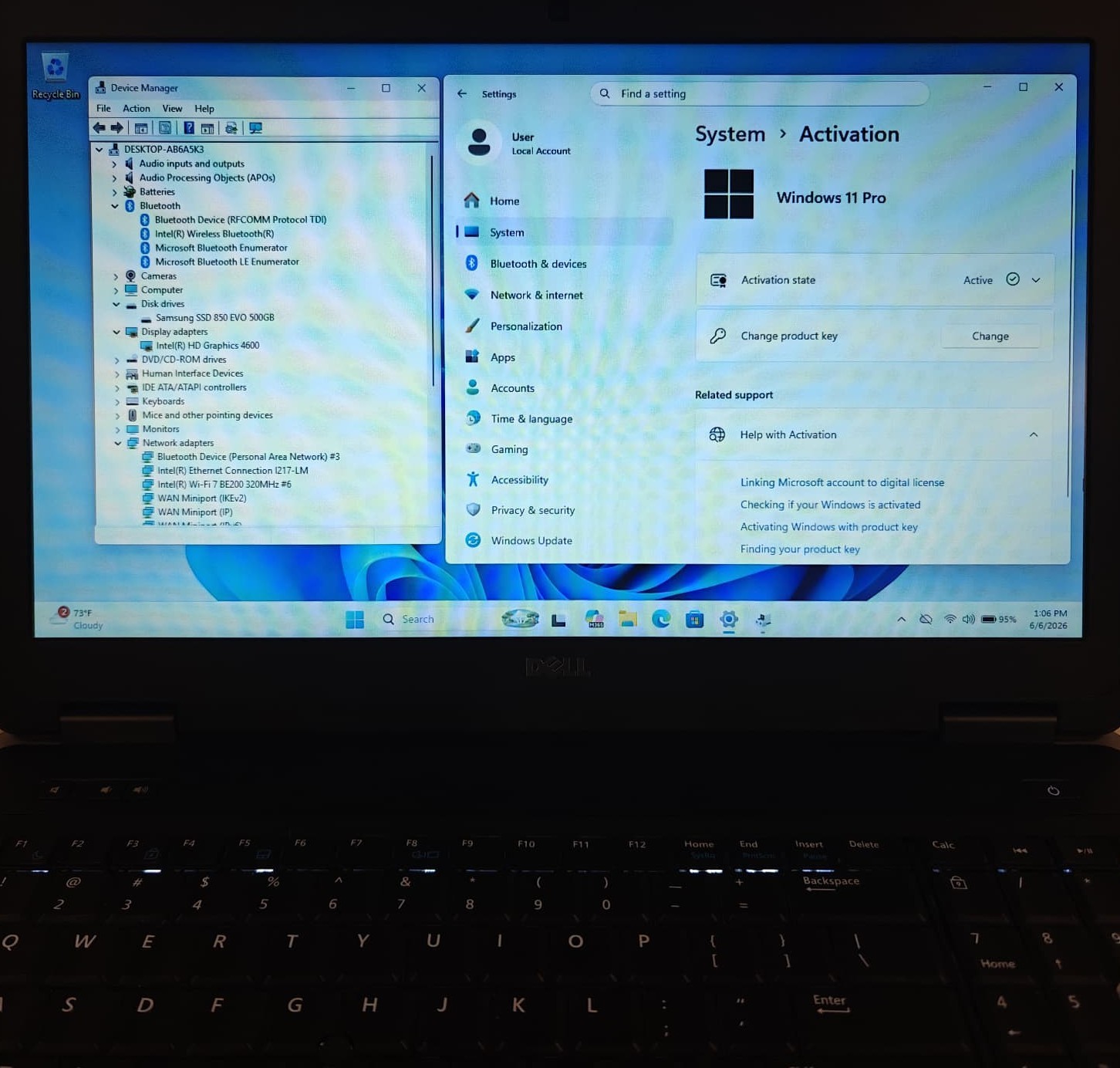 Dell Latitude e6540 i7-4910MQ 16GB RAM 500GB SSD Wifi 7 BT Win 11 Pro Office 365
