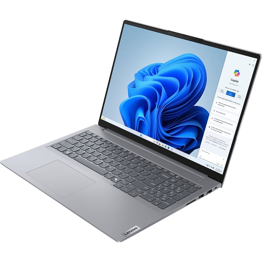 Lenovo 16″ ThinkBook 16 G7 ARP Laptop in Arctic Grey – 21MW0037US
