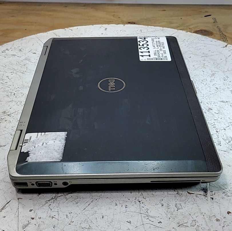 DELL LATITUDE E6420 Laptop Intel I5-2520M 4GB SEE NOTES
