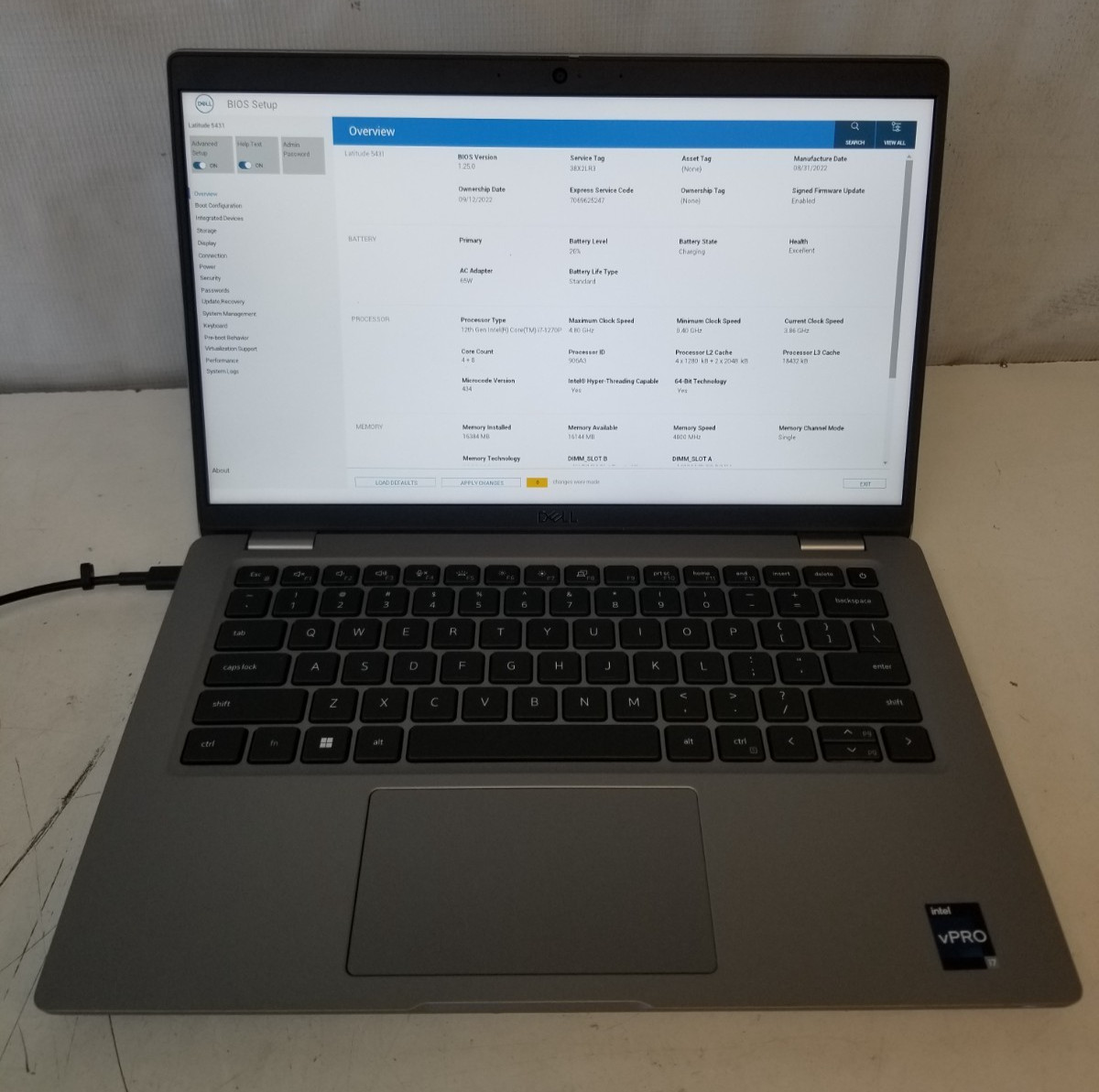 Dell Latitude 5431 14″ Intel i7-1270P 16GB DDR5 NO HDD NO OS/ FREE DELIVERY