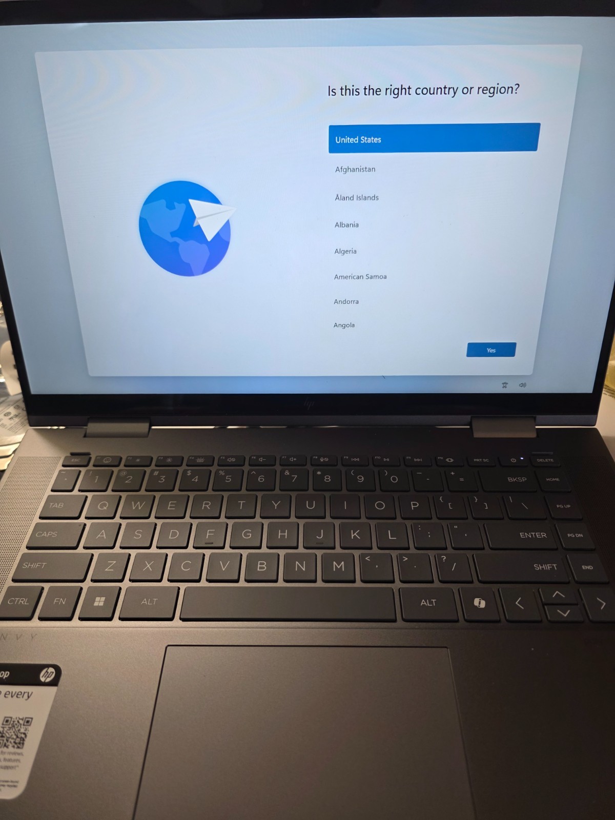 HP Envy X360 15-fe1082wm, 15.6′ FHD Touch Laptop Ultra 7, 16GB RAM 512GB SSD