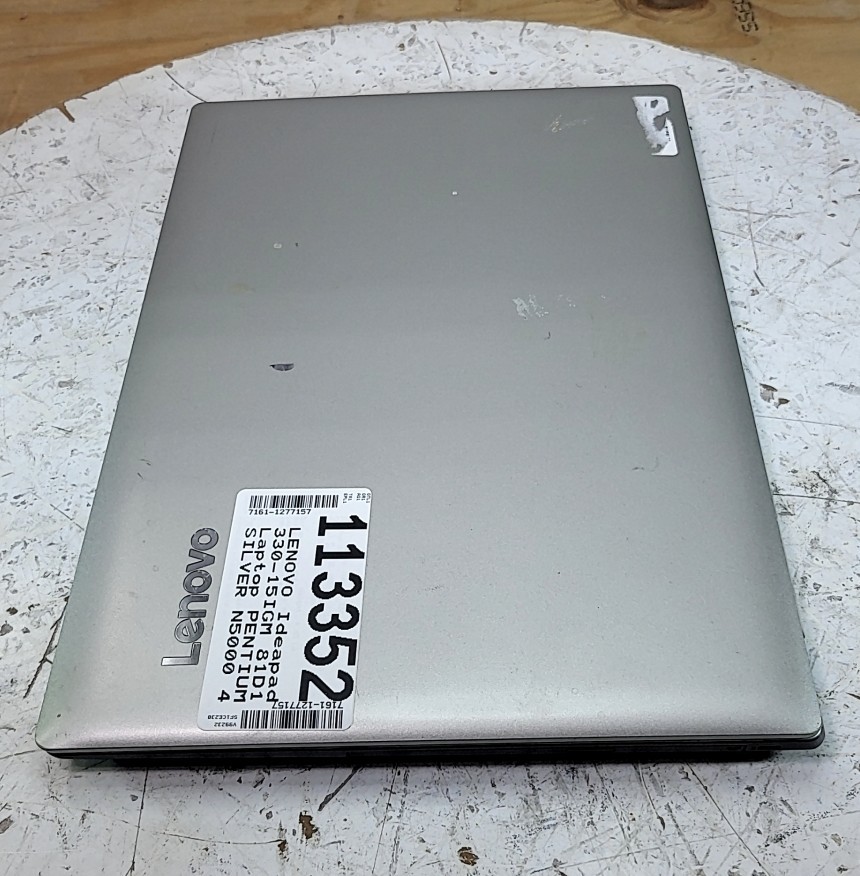 LENOVO Ideapad 330-15IGM 81D1 Laptop PENTIUM SILVER N5000 4GB 500GB SEE NOTES
