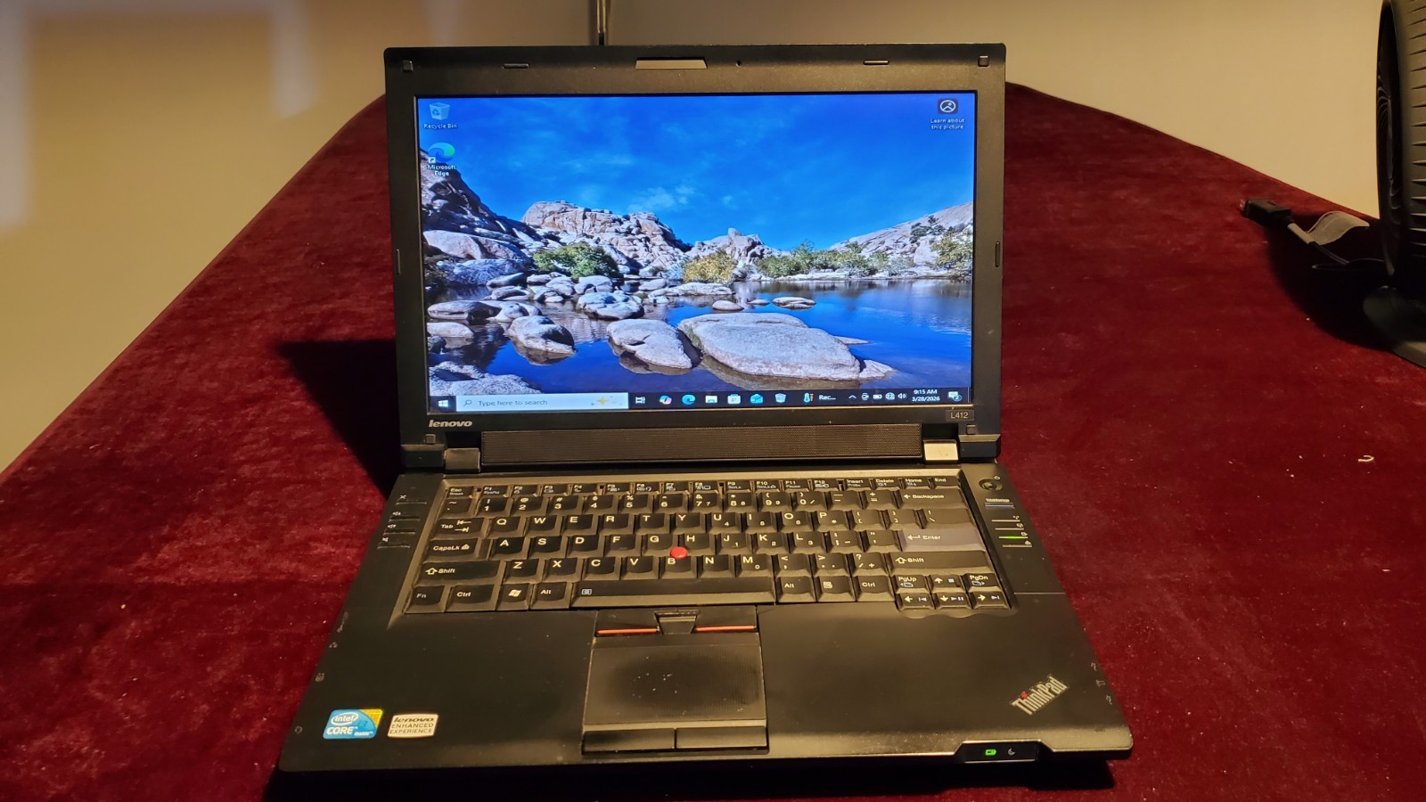 Used Lenovo T412 Thinkpad, Windows 10 Pro 64-bit