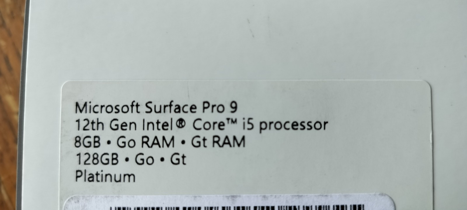 Microsoft Surface Pro 9 13″ (128GB SSD, Intel Core i5 12th Gen., 4.40 GHz, 8GB,