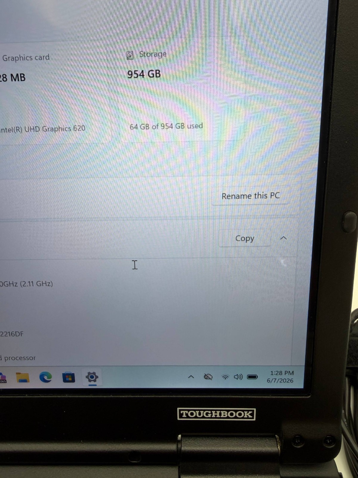 Panasonic Toughbook FZ-55 FHD Touch i7-8665U 32GB 1TB NVMe SSD Win11pro 4G/dGPS