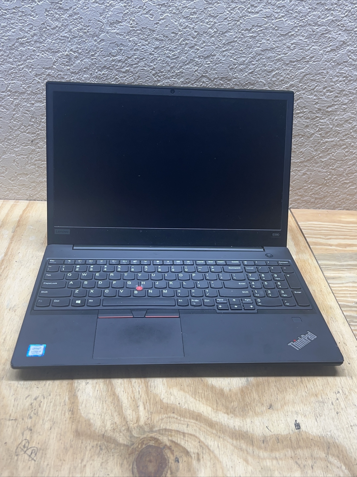 Lenovo ThinkPad E580 | intel i7 8Th Gen | NO SSD | NORAM | PARTS Not Turn On