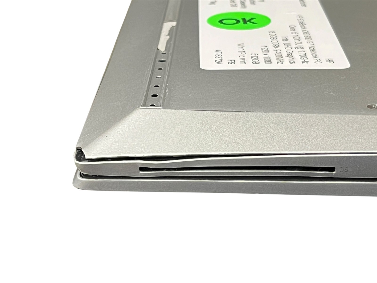 HP EliteBook x360 830 G7 i5-10310U 1.7GHz 8GB DDR4 512GB WIN11PRO Touch Laptop