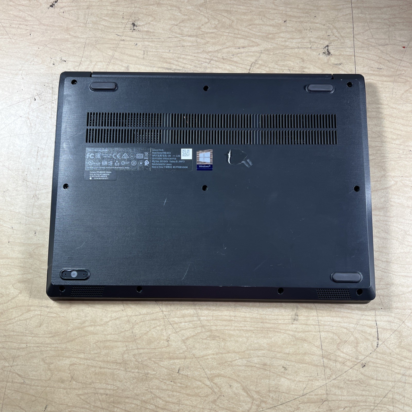 LENOVO V14-IIL INTEL CORE I3-1005G1 1.20GHZ 8GB RAM **NO HD/ NO CADDIE/ NO OS