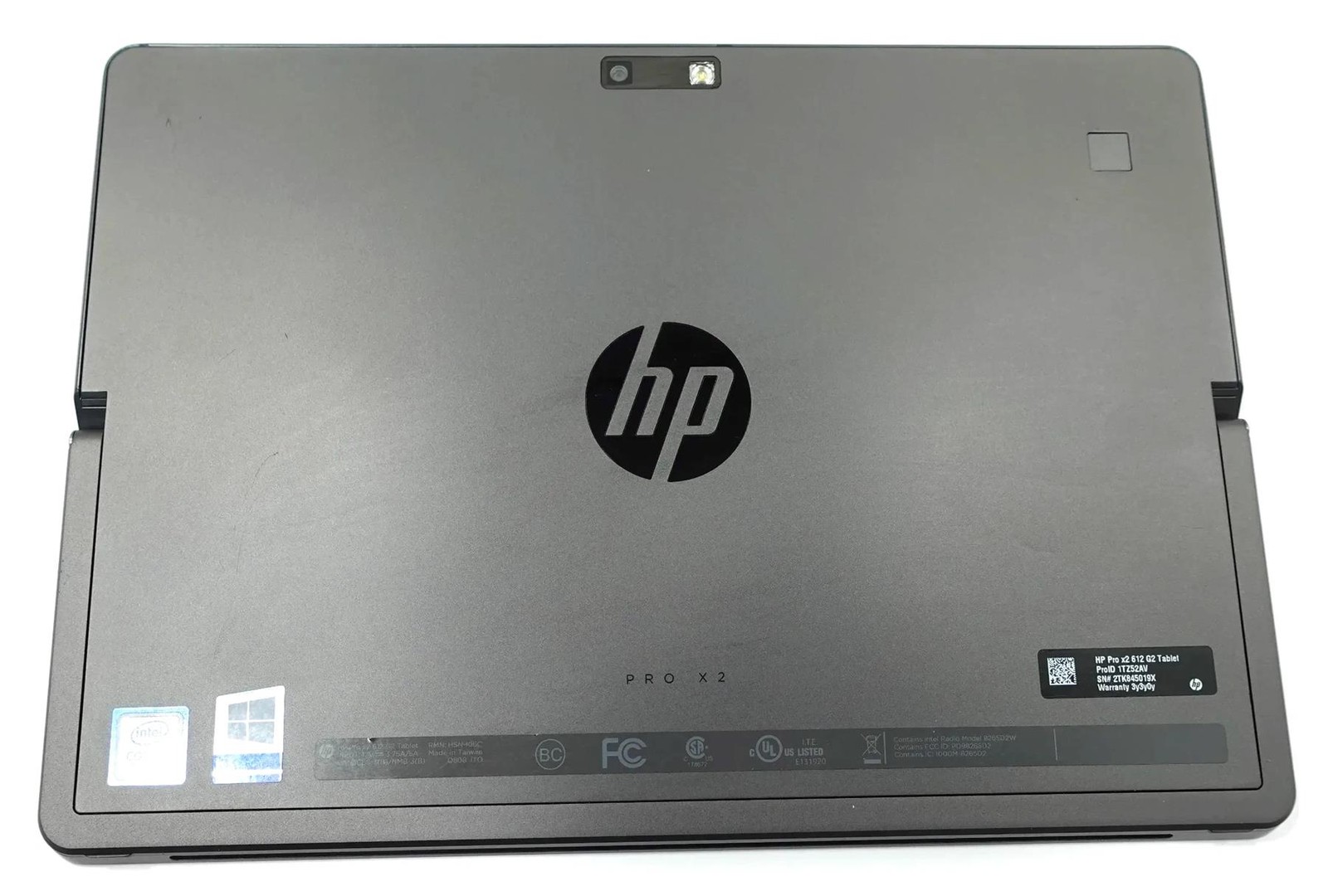 HP Pro X2 612 G2 Tablet Core i5-7Y54 1.20GHz 8GB 128GB SSD