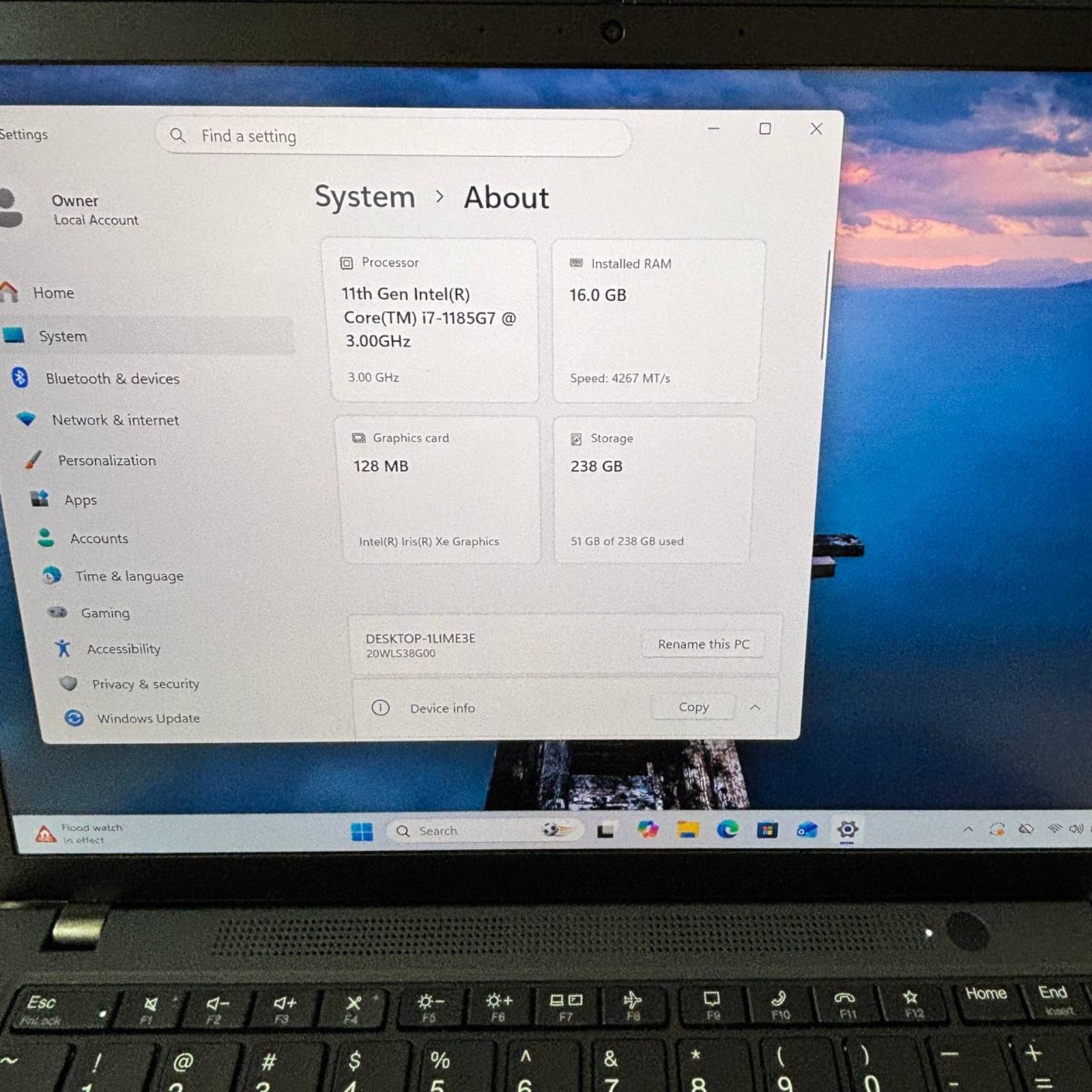 Lenovo ThinkPad X13 G2 TOUCH – Intel i7 11th Gen | 16GB RAM | 256GB SSD #148