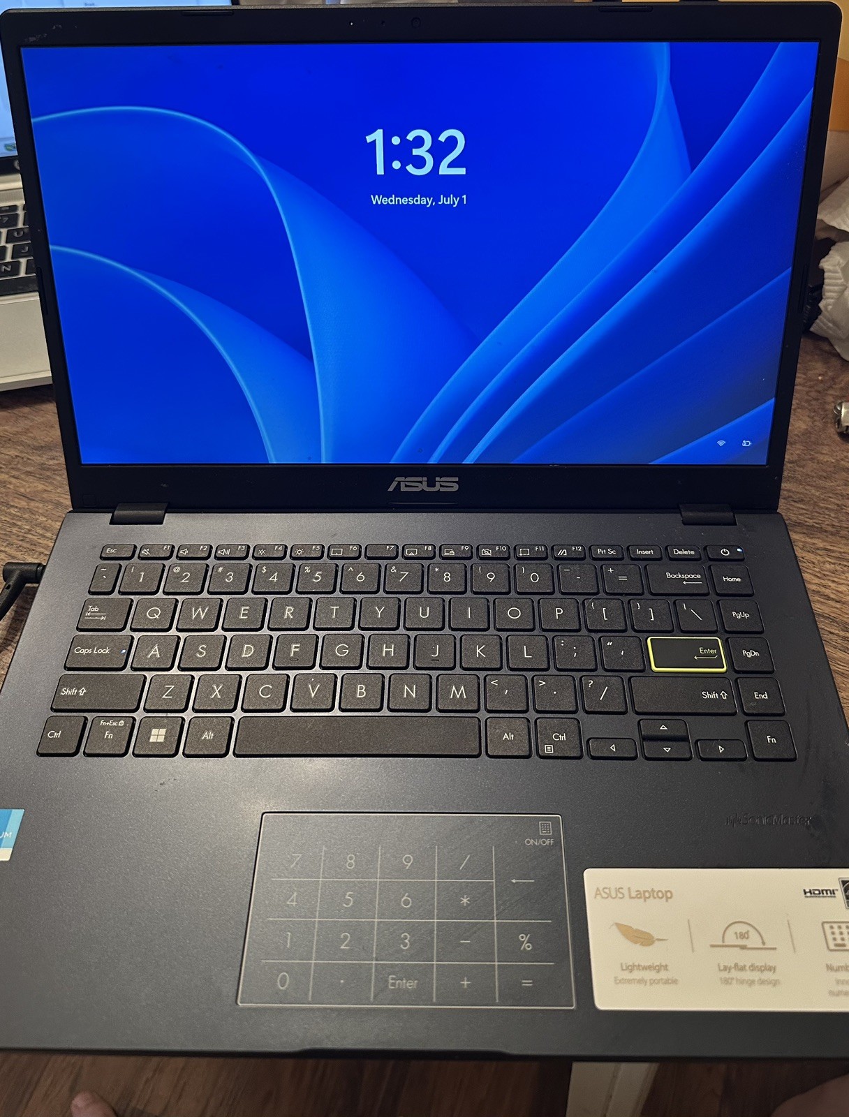 ASUS 14” (64GB eMMC Intel Celeron N4020 2.4GHz 4GB RAM) Laptop – Black…
