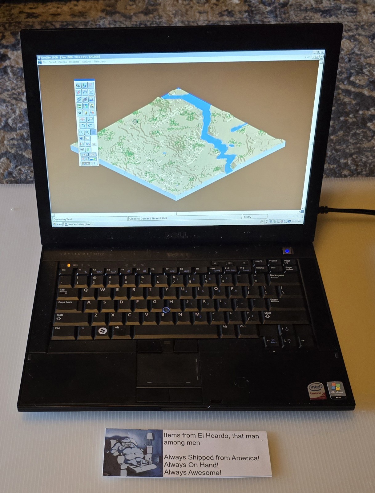 Dell Latitude E6400 2GB Ram 80GB HDD 2.40Ghz C2D P8600 Windows XP RS-232 Working