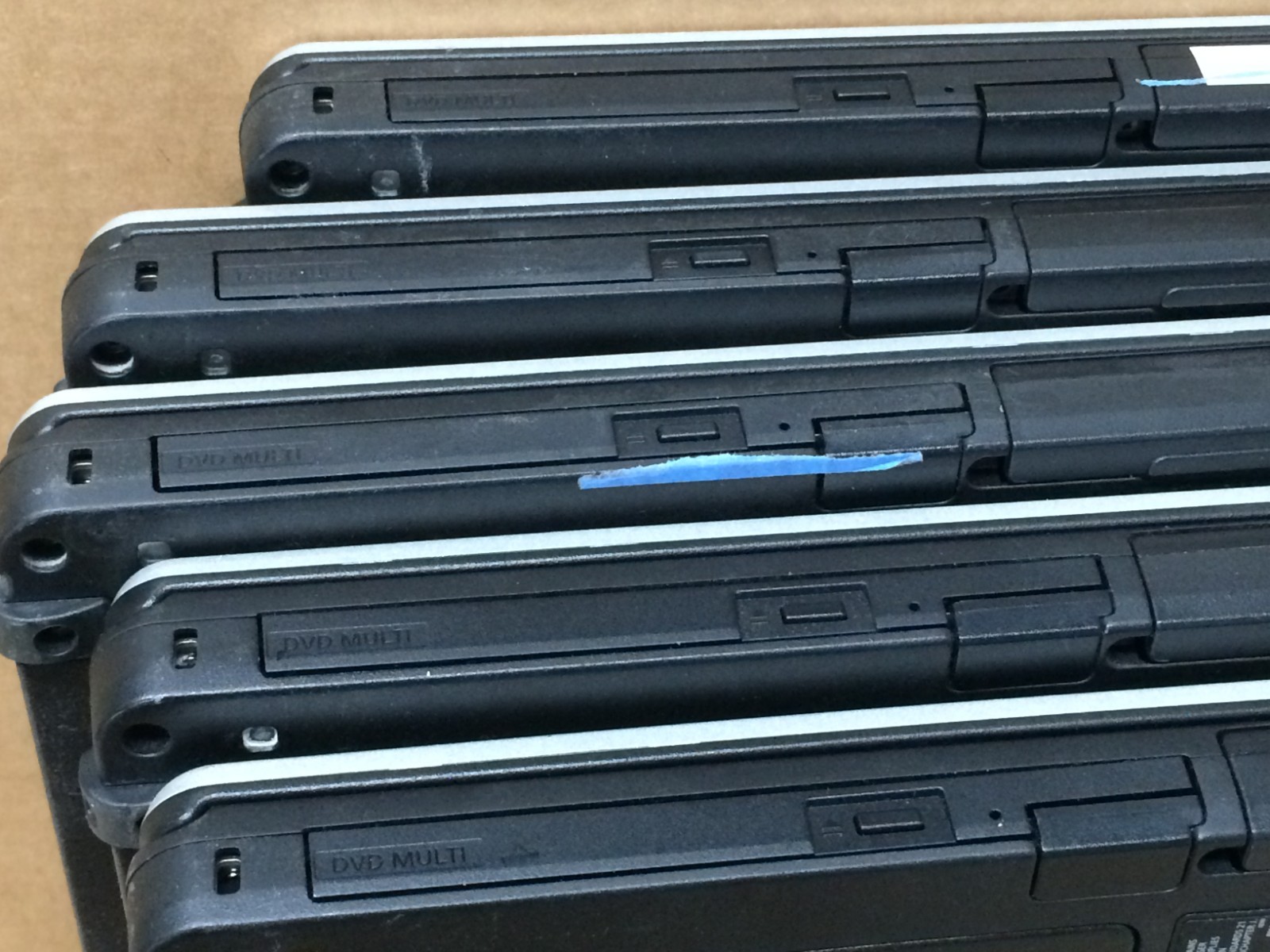 Lot of 5 Panasonic ToughBook CF-54 Laptops BIOS Locked No Hard Drives Parts Only