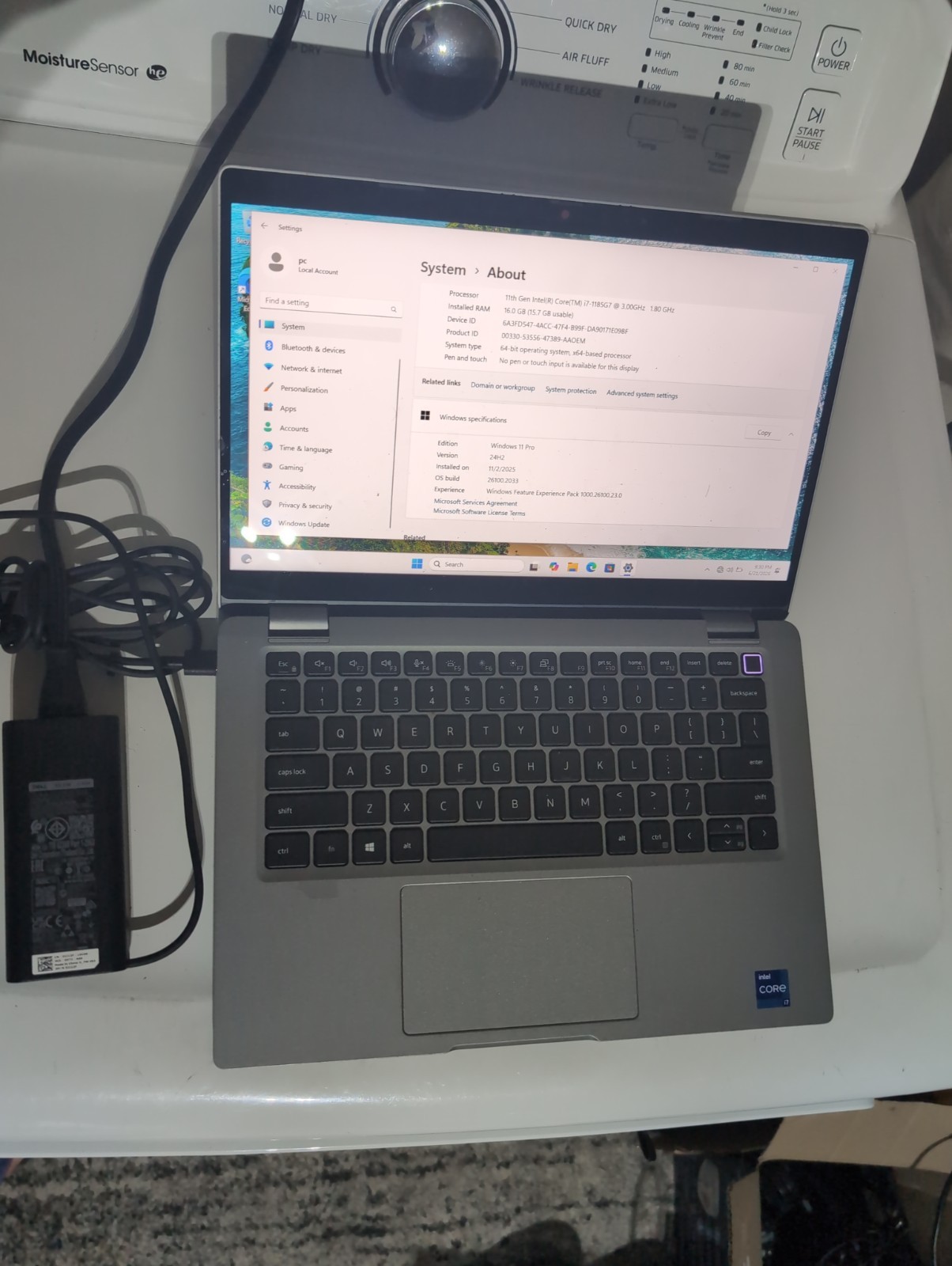 Dell Latitude 5320 13.3 Laptop Intel i7 1185G7 11th 3GHz 16GB 1TB Nvme Win 11 Pr