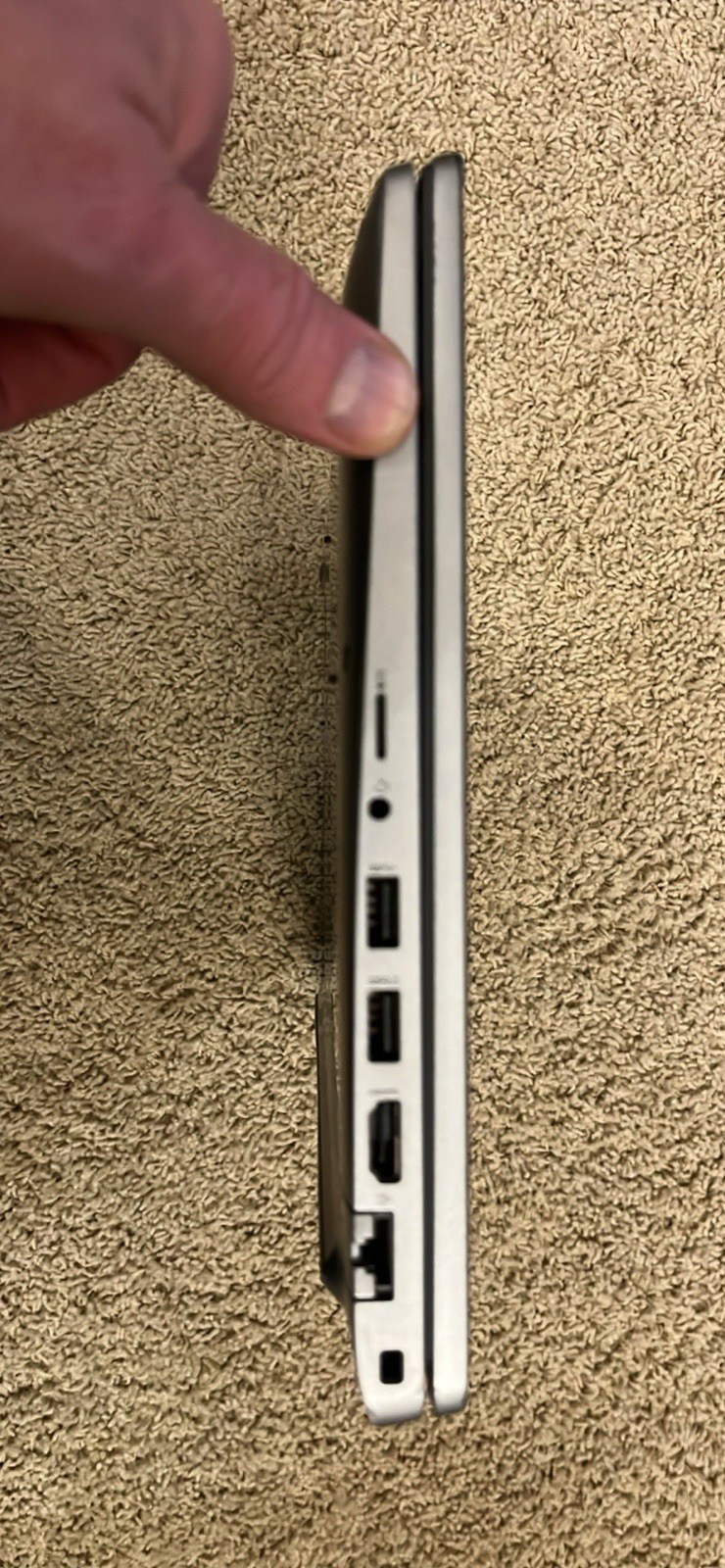 Dell Notebook Laptop Intel Core i7 Windows 11 15.6″ Gray HDMI USB-C Wi-Fi