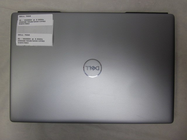 Dell Precision 7550 I5-10400H @ 2.6GHz 256GB 16GB WIN11PRO