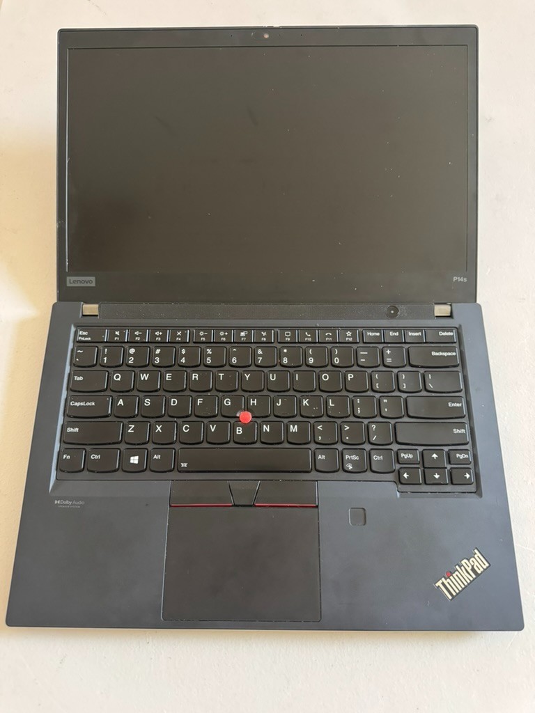 Lenovo ThinkPad P14s Gen 2 Laptop Intel Core i7-1165G7 2.80GHz 16GB RAM – No HDD