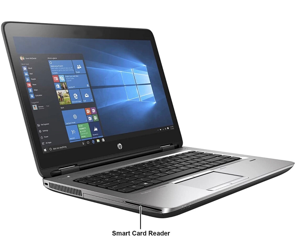 HP ProBook 640 G3 14″ (256GB SSD, Intel Core i5 7th Gen., 3.1GHz, 8GB)…