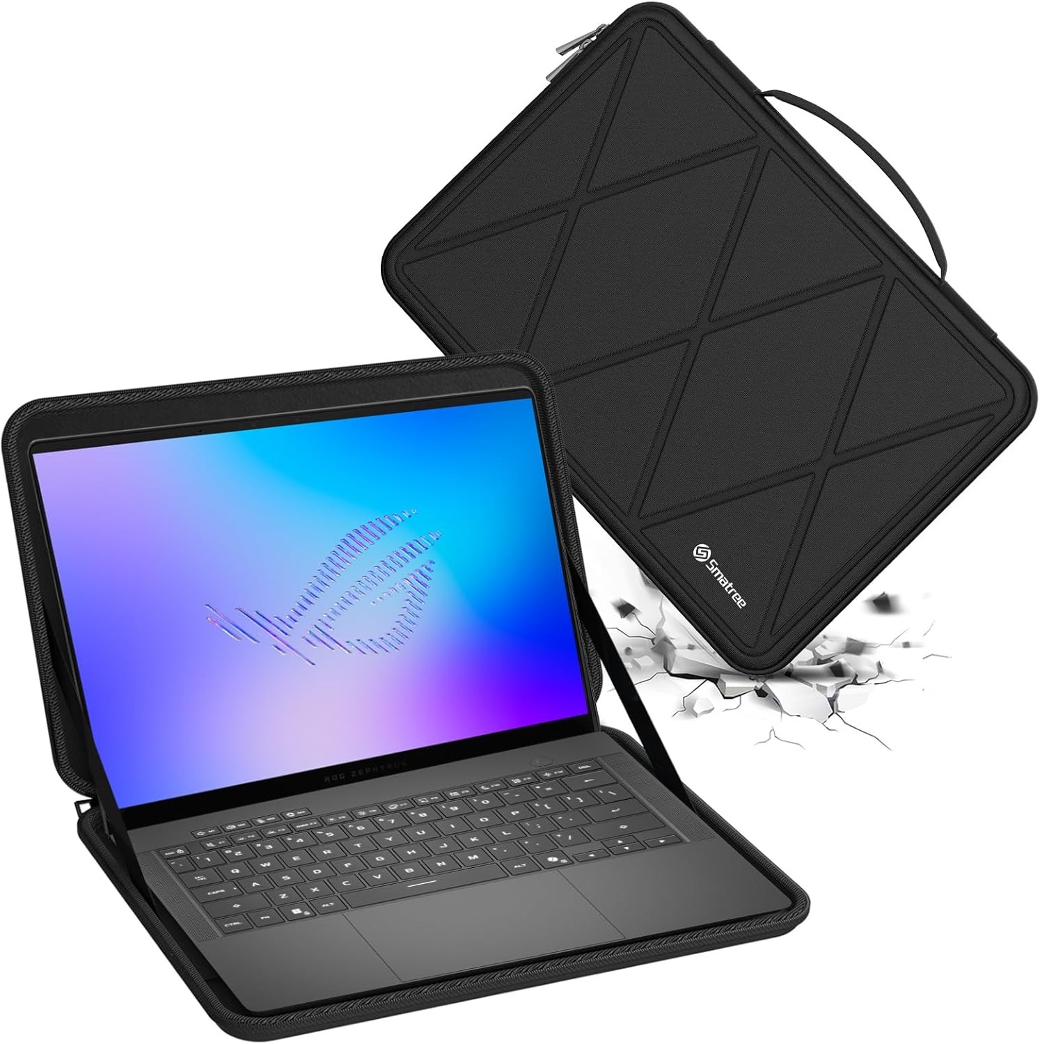 Hard EVA Protective Sleeve Case for 14 inch ASUS ROG Zephyrus G14 Laptop Noteboo