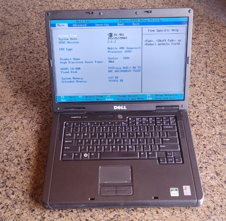 Lot of 3 – Dell Laptops – Dell Inspiron 1525, Dell Vostro 1000, Dell Vostro 1520