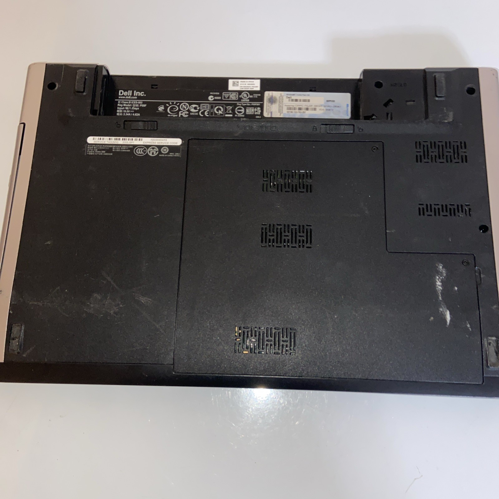 Dell Vostro 3500 15.6″ Laptop Intel i3 M370 2.4Ghz 2GB Ram NO HDD/NO BATTERY