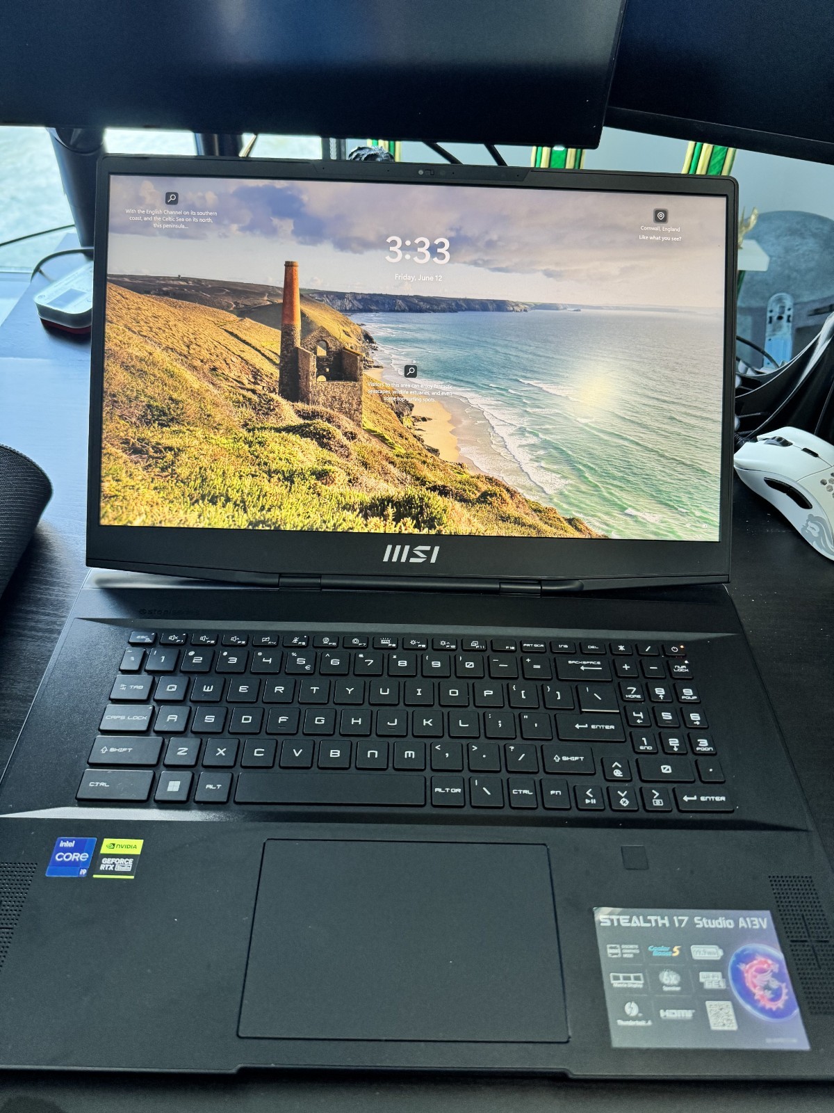 MSI Stealth 17 Studio A13VI i9-13900H RTX 4090 64GB 1.86TB SSD Win11