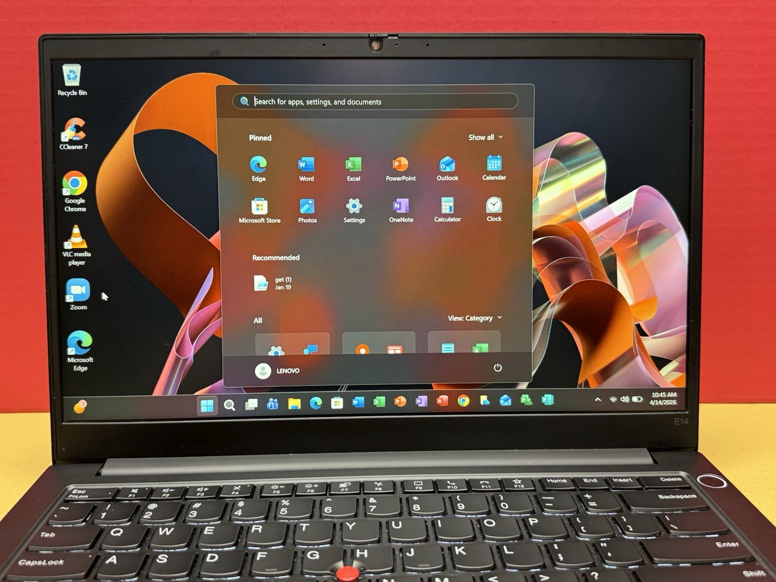 LENOVO THINKPAD E14 Gen 2 11th Gen i5 1135G7 2.4GHz 16GB RAM 256GB SSD